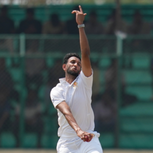 रणजी ट्रॉफी फाइनल- टी-ब्रेक तक जम्मू-कश्मीर का स्कोर 178/2:यावर हसन और शुभम पुंदीर की फिफ्टी; प्रसिद्ध कृष्णा ने 2 विकेट लिए