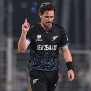 मैट हेनरी बोले- गेंदबाजों ने काम आसान किया:साउथ अफ्रीका को 169 पर रोकना बड़ी बात, फिन एलन ने मैजिकल सेंचुरी लगाई