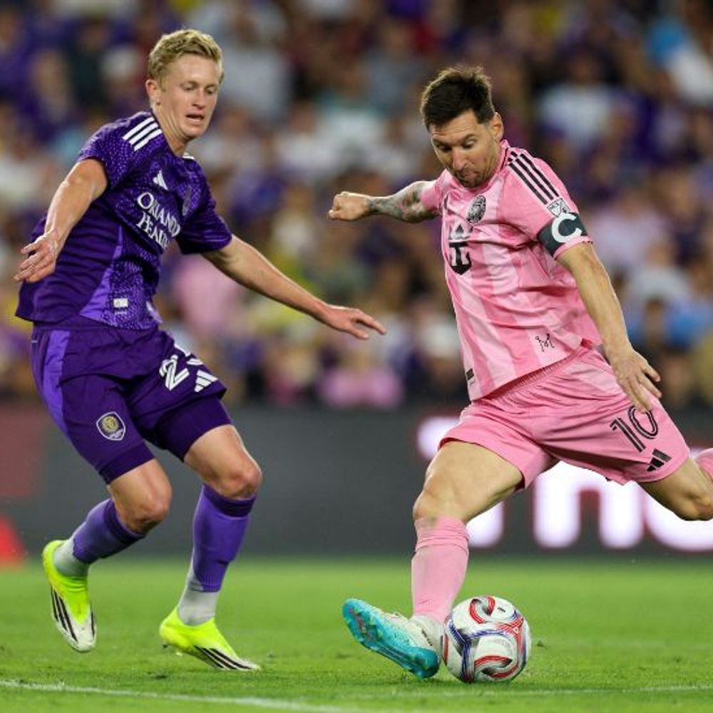 MLS- लियोनल मेसी के 2 गोल से जीता इंटर मियामी:पिछड़ने के बाद कमबैक किया; ओरलैंडो सिटी को पहली बार उन्हीं के घर में हराया