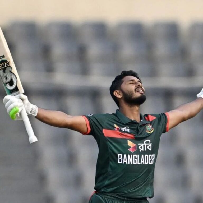 ICC वनडे रैंकिंग में बांग्लादेशी खिलाड़ियों का जलवा:तंजीद हसन 14 पायदान चढ़कर 40वें नंबर पर पहुंचे, बैटिंग रैंकिंग में चार भारतीय