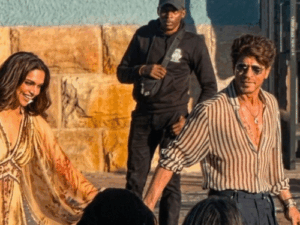 दूसरी प्रेग्नेंसी के बीच शूटिंग करती दिखीं दीपिका पादुकोण:केपटाउन में दीपिका का हाथ पकड़े नजर आए शाहरुख; फिल्म 'किंग' के फोटो लीक