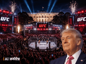 ट्रम्प के जन्मदिन पर व्हाइट हाउस में फाइटिंग मुकाबला होगा:UFC चीफ बोले- यह ट्रम्प का आइडिया; 85 हजार फ्री टिकट देने की तैयारी