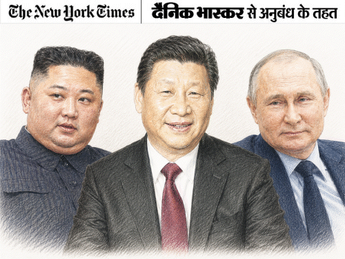 उत्तर कोरिया अब सिर्फ चीन के भरोसे नहीं:पुतिन-किम जोंग की नजदीकी से जिनपिंग की चिंता बढ़ी, 7 साल बाद उत्तर कोरिया जाएंगे